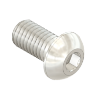 MODULAR SOLUTIONS ZINC PLATED FASTENER&lt;br&gt;M5X40 BUTTON HEAD CAP SCREW - TORX SAFETY BOLT